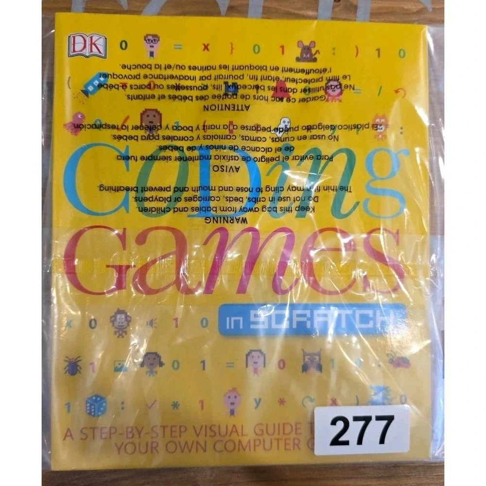 Coding Games in Scratch,‎ Paperback by Woodcock, Jon; Dorling Kindersley, Inc